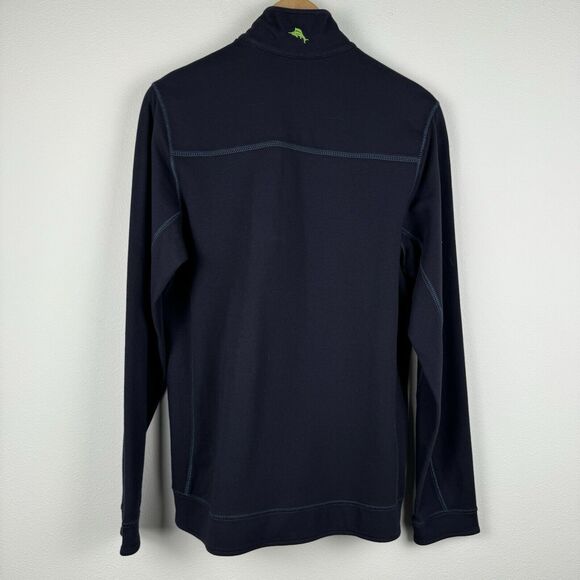 Tommy Bahama 1/4 Zip Pullover Sweatshirt Jacket Size Small Seattle Seahawks NFL - Picture 6 of 7